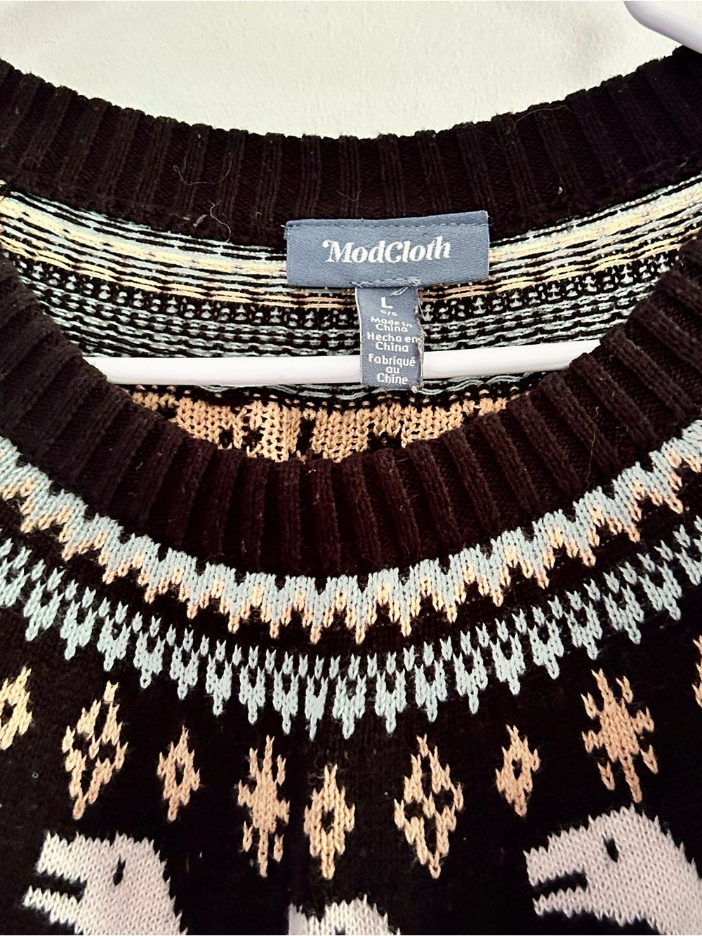 ModCloth | Retro Charm Raglan Sweater - Picture 5 of 6